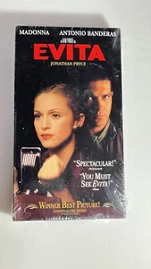 Evita VHS Tape Madonna Antonio Banderas BRAND NEW Sealed - Picture 1 of 4