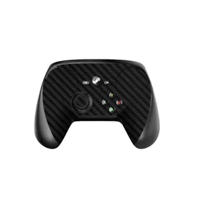 3D CARBON Fiber BLACK Skin for STEAM Controller Wrap Decal Gamer Pad Acessories - Picture 1 of 4