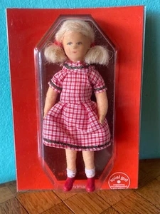 Mädchen Erna Meyer OVP Biegepuppe Puppenstube Puppenhaus 1:12 dollhouse doll - Bild 1 von 3