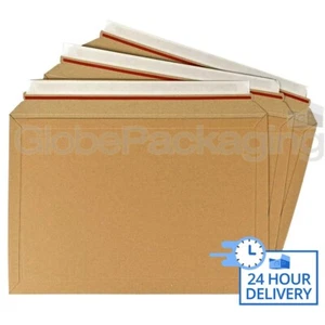 500 x 'A1' DVD STARRE KARTONUMSCHLÄGE 235x180 mm (JL1 GRÖSSE) - AMAZON STIL - Bild 1 von 5