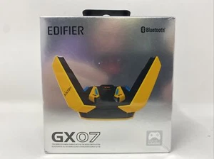Edifier GX07 Gaming Ohrhörer Bluetooth gelb aktiv Geräuschunterdrückung NEU - Bild 1 von 3