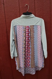 Caite Jacket Kyla Seo Embroidered Boho Jacket Women's Large Anthropologie - Bild 1 von 3