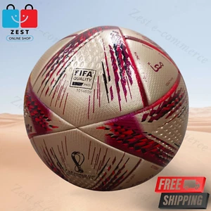 FIFA World Cup 2022 Qatar Soccer ball Size 5 Official Final Match Ball Al Hilm - Picture 1 of 6