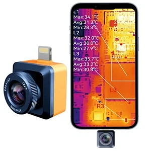 Kamera termowizyjna Xinfrared T2S Plus / T2S+ do iPhone'a, miernik temperatury 8 mm - Zdjęcie 1 z 6