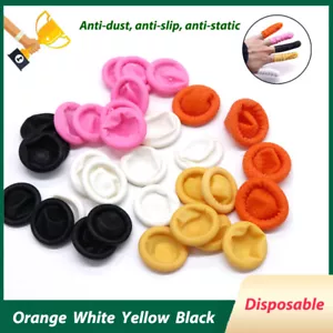 Einweg Fingerbetten Latex Fingerhülle Gummi Fingerschutz 4 Farben - Bild 1 von 11