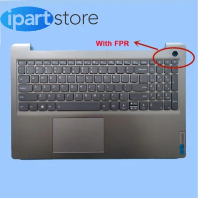 Palmrest Keyboard Touchpap For Lenovo ideapad 3-15ITL6 15ALC6 Gray 5CB1B65660 - Image 1 of 4
