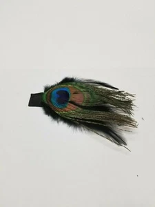 Clips para el cabello de pavo real - Imagen 1 de 2