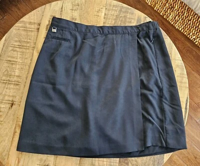 Cutter & Buck Women's Golf Pickleball Tennis Skort Size 14 Black Performance - Image 1 of 4