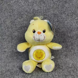 Vintage Funshine Sunshine Yellow Care Bear Stuffed Animal Plush Toy 2003 Tags - Picture 1 of 19
