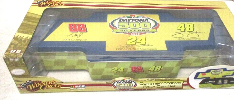 2008 1/64th  #88 #24 #48 DAYTONA 500 50TH Earnhardt Johnson Gordon - Image 1 of 1
