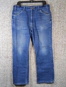 Jeans Levi's 547 vintage uomo 34x27,5 (etichetta 38x29) blu bella sfumatura - Foto 1 di 12