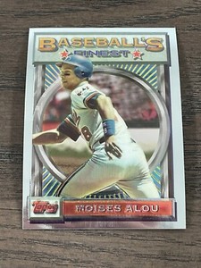 1993 Topps Finest Moises Alou #189 Montreal Expos 