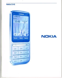 Nokia C3-01, originale manuale istruzioni 2010 - Foto 1 di 2