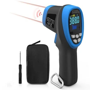 Digital Laser Infrarot-Thermometer IR Pyrometer 1500℃ Temperaturmessgerät 30:1 - Bild 1 von 14