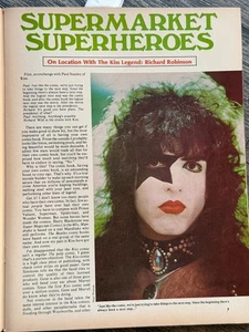 HIT PARADER Magazine March 1979 Vintage Kiss Aucoin Boston Band Led Zep Poster - Picture 1 of 10