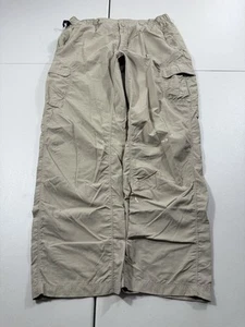 The North Face Pants Mens Large Light Cargo Camping Outdoor Utility Climbing Tan - Picture 1 of 19