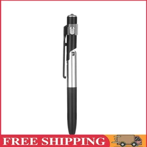 4-in-1-Touch-Kugelschreiber mit LED-Klapplicht und Bildschirm (schwarz) - Bild 1 von 4