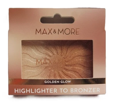 Max & More Highlighter to Bronzer, Farbe 151 Golden Glow, 10g - Bild 1 von 2