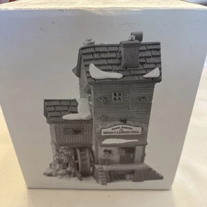 Department 56 Heritage Dickens Village Series Great Denton Mill #58122 Navidad - Imagen 1 de 2