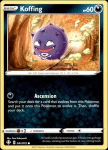 Pokemon - 2X Koffing #041/072 - Shining Fates Common - Bild 1 von 2