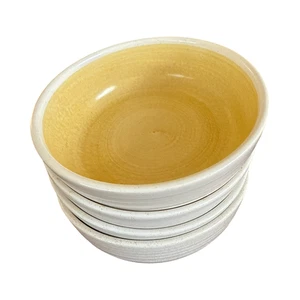 Cuencos de sopa de cereales de gres dorado de colección Franciscan Hacienda California - Imagen 1 de 5