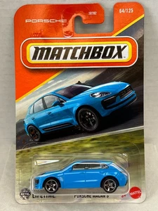 Nuevo en paquete 2025 Matchbox Porsche Macan S 64/125 azul - Imagen 1 de 4