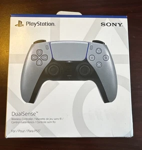 Sony PlayStation 5 PS5 Dualsense Wireless Sterling Silver Controller | BRAND NEW - Picture 1 of 2