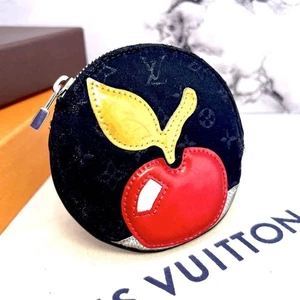 LOUIS VUITTON Monogram Contes de Fées Apple Geldbörse M92272 rund schwarz - Bild 1 von 15