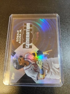 Béisbol 2022 Topps cromado #GN - 33 Ronald Acuña Jr. - Imagen 1 de 2