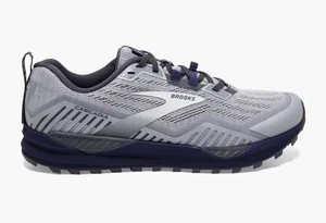 NUEVAS Zapatillas Brooks Cascadia 15 Trail Running •Hombres 12/46• Plata Ébano - Imagen 1 de 14