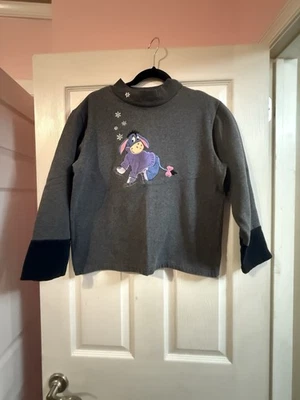 Sudadera para mujer Disney vintage mediana Eeyore  Foto 1 de 4