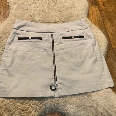 Женские спортивные эластичные карманы для гольфа желтовато-коричневые Jamie Sadock Skort размер 8 - Изображение 1 из 4