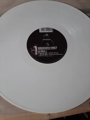 vinyle blanc  maxi 45T  techno bababox  ;dj greg c et karl f - Photo 1/2