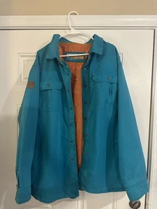 Super Bowl LVII Shirt Button Up Mens 2XL Blue Orange NFL Football Arizona Event - Picture 1 of 4