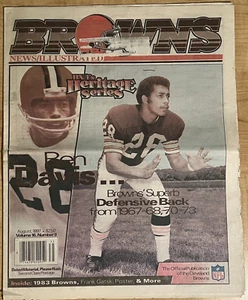 Serie Herencia de agosto 1997 Browns News/Foto ilustrada del equipo 1983/Gatski - Imagen 1 de 13
