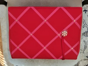 Estee Lauder  Red Cosmetic Makeup Bag Case - Picture 1 of 6