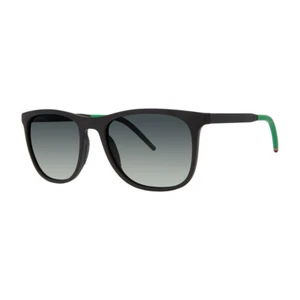 Moderne optische Modz Sunz Cannon Designer Sonnenbrille schwarz + limette - Bild 1 von 2