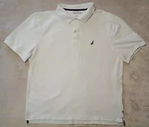 Polo Nautica para hombre talla 2XL blanco - Imagen 1 de 6