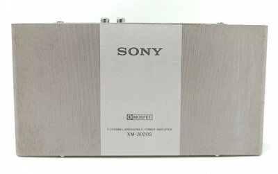 Amplificatore Sony XM-3020S hifi car audio a 2 vie car amplifier vintage sound  - Immagine 1 di 4