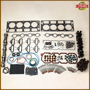 E1840P Sloppy Stage 2 Camshaft Lifters Spring Pushrods Gasket Seals Kit for GM - Picture 1 of 11