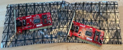 2 Stück Anubis Realtek RTL8139C Fast Ethernet PCI Netzwerkkarte - Bild 1 von 4