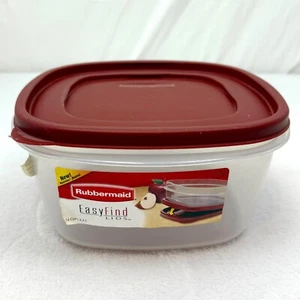 Rubbermaid Easy Find Lids Extra Clear 14 Cup/3.3 Litter Container - Picture 1 of 10