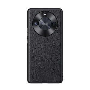 FOR Honor X50 New Genuine Cowhide Leather Skin Shockproof Gel Bumper Case Cover - Picture 1 of 19