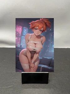 Tarjeta coleccionable de arte personalizado de anime Misty Waifu NSFW DISPONIBLE W5218 - Imagen 1 de 2