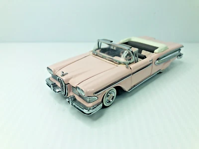 FRANKLIN MINT 1958 EDSEL CITATION CONV. 1:43 VERY CLEAN PREOWNED BLKC72 - Image 1 of 4