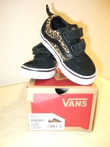 Vans Off The Wall Black/ Animal Print , Kids Size UK 5 - Foto 1 di 7