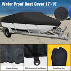 17' - 19' Bass Boat Cover Fishing Dinghy Motorboat Dust / UV / Water Proof BBT2B