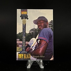 Marquis Riley 1994 Signature Rookies Tetrad Signatures /7750 #98 Rookie Auto RC