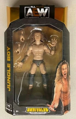Figura AEW All Elite Wrestling Serie 5 Inigualable Jungle Boy Jack Perry Sin usar, en caja  Foto 1 de 4