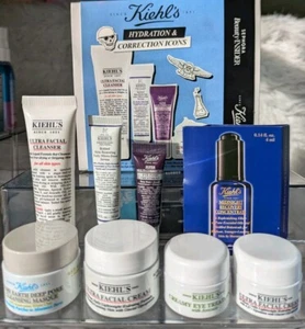 8 Pc Kiehl's Skin Care Set - All New - Mini, Deluxe Sizes - Picture 1 of 6